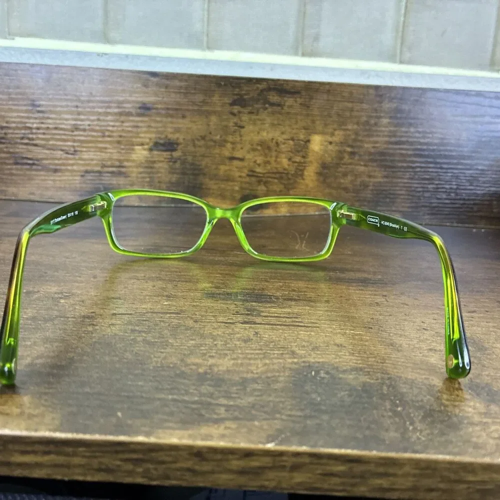 Coach Brooklyn 5117 Tortoise Green Eyeglasses Frames Only HC6040 5016135